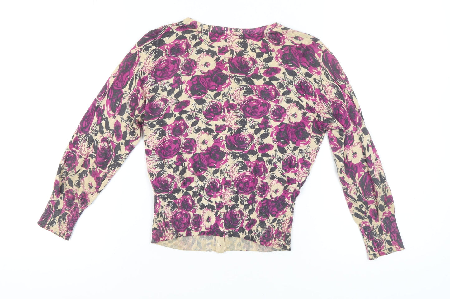 Kaliko Women's Multicoloured Floral Cardigan Size 8