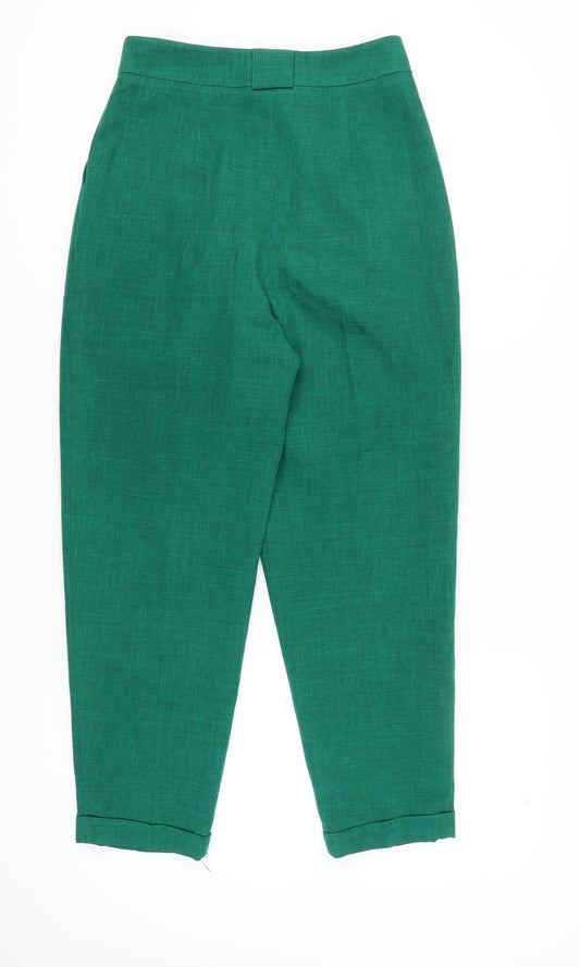 Miss Selfridge Women's Green Trousers, Size 10