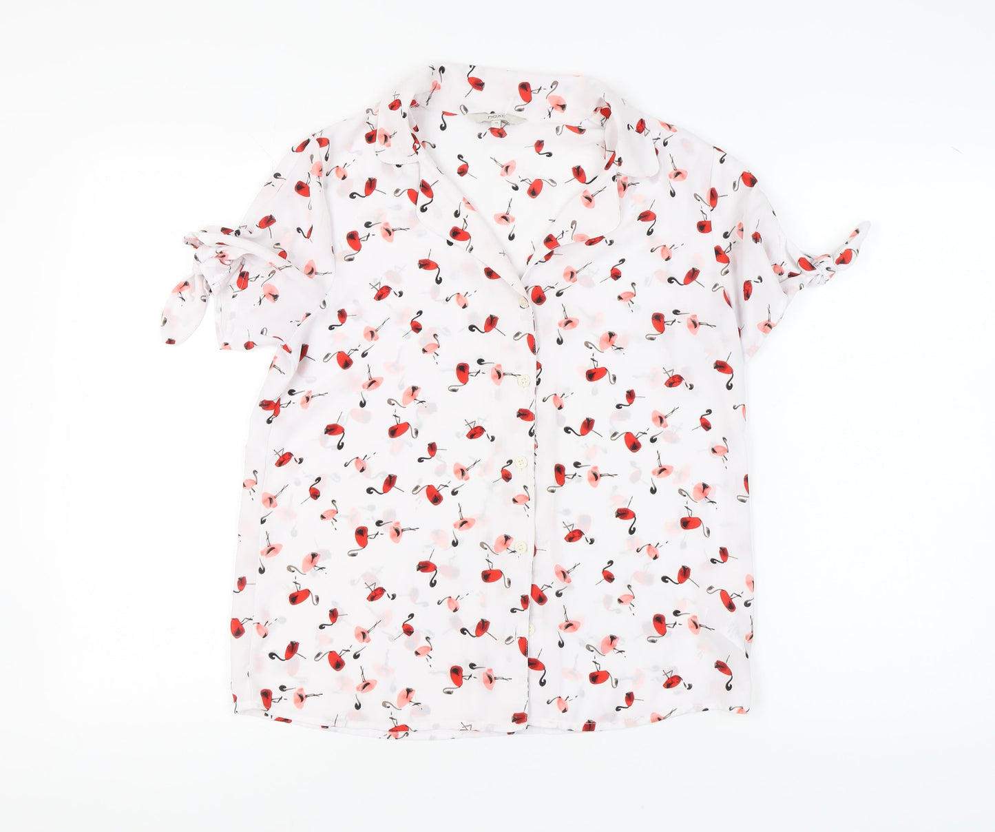 Next Women's Multicoloured Floral Blouse Size 10