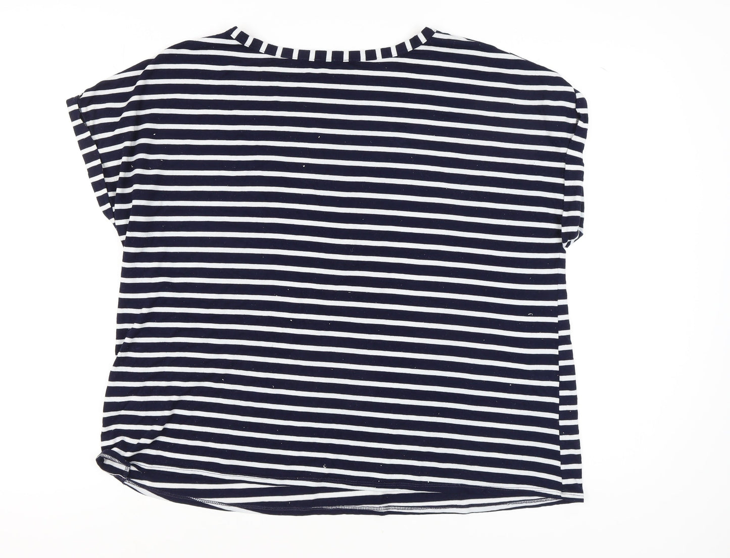 Roman Originals Women's Multicoloured Striped T-Shirt L