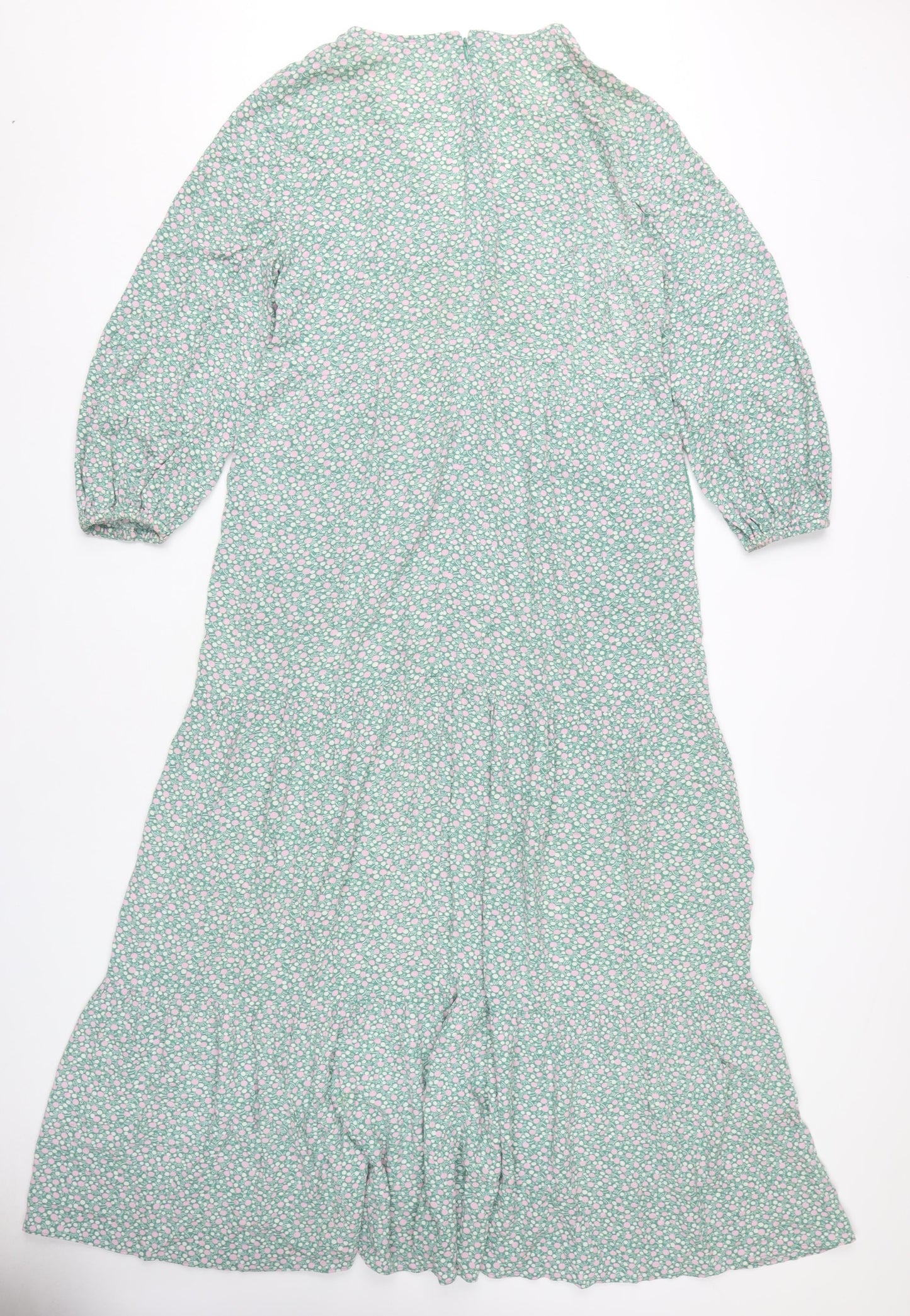 Boden Women's Floral A-Line Midi Dress Size 8