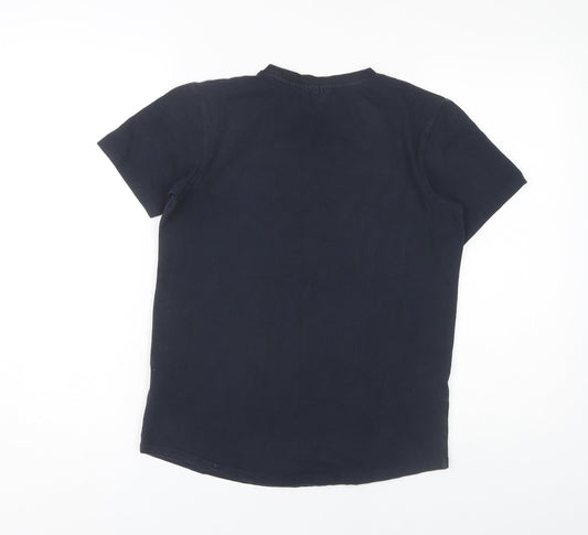 Rascal Boys Blue T-Shirt 13-14 Years Short Sleeve Basic