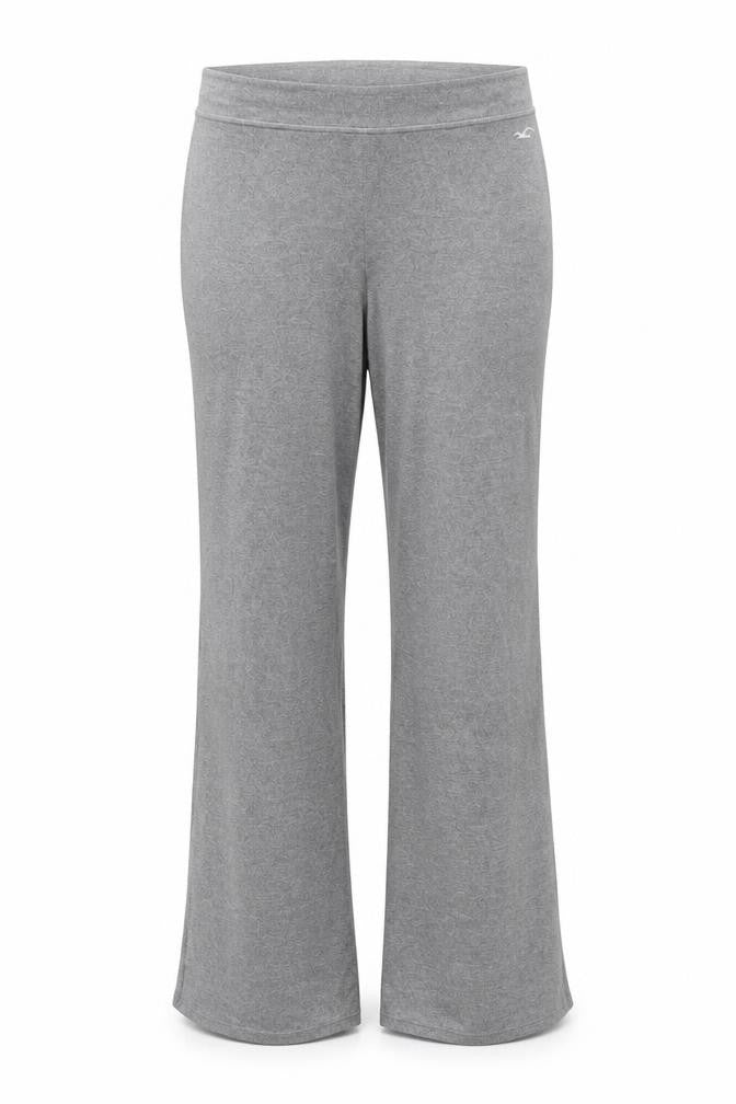 Hollister Women's Grey Flared Trousers XL Tall