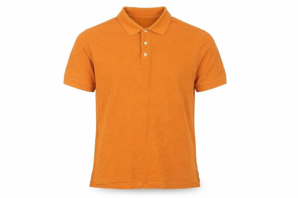 Gap Men's Orange Polo Shirt M - Casual Summer Style