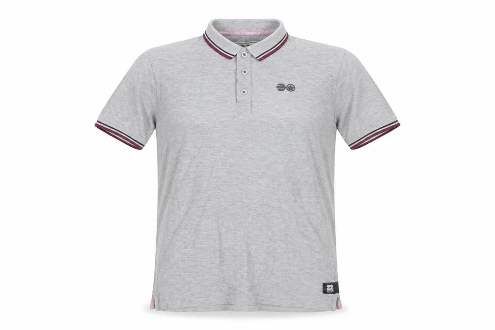 Crosshatch Men's Grey Polo Shirt, Size S, Casual Wear