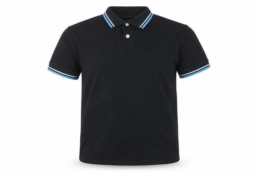Charles Wilson Men's Black Polo Shirt, Small