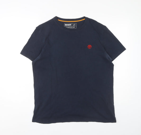 Timberland Men's Blue Slim Fit T-Shirt L