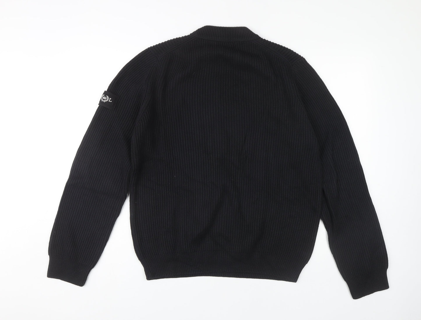 Henri Lloyd Men's Black L Pullover Jumper