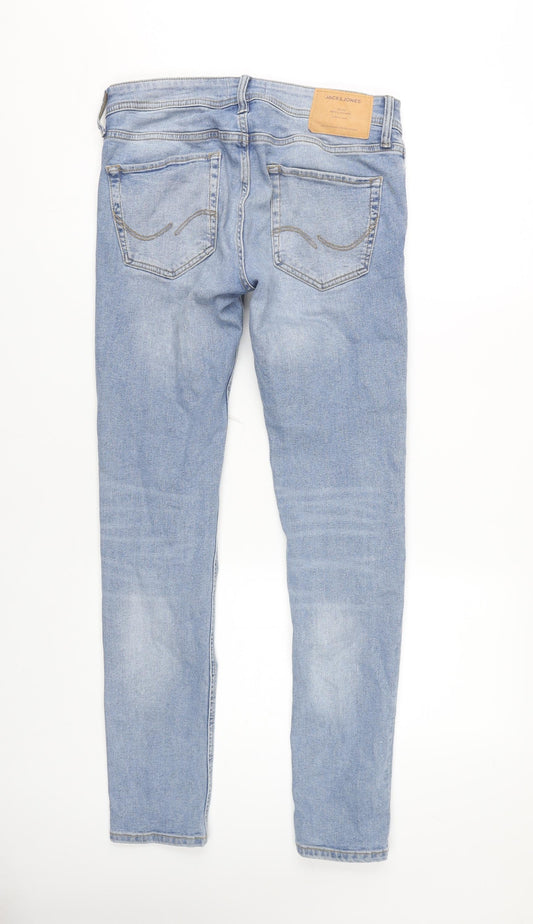 Jack & Jones Men's Blue Skinny Jeans Size 30
