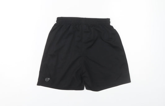 Puma Boys Black Athletic Shorts Size 14 Years