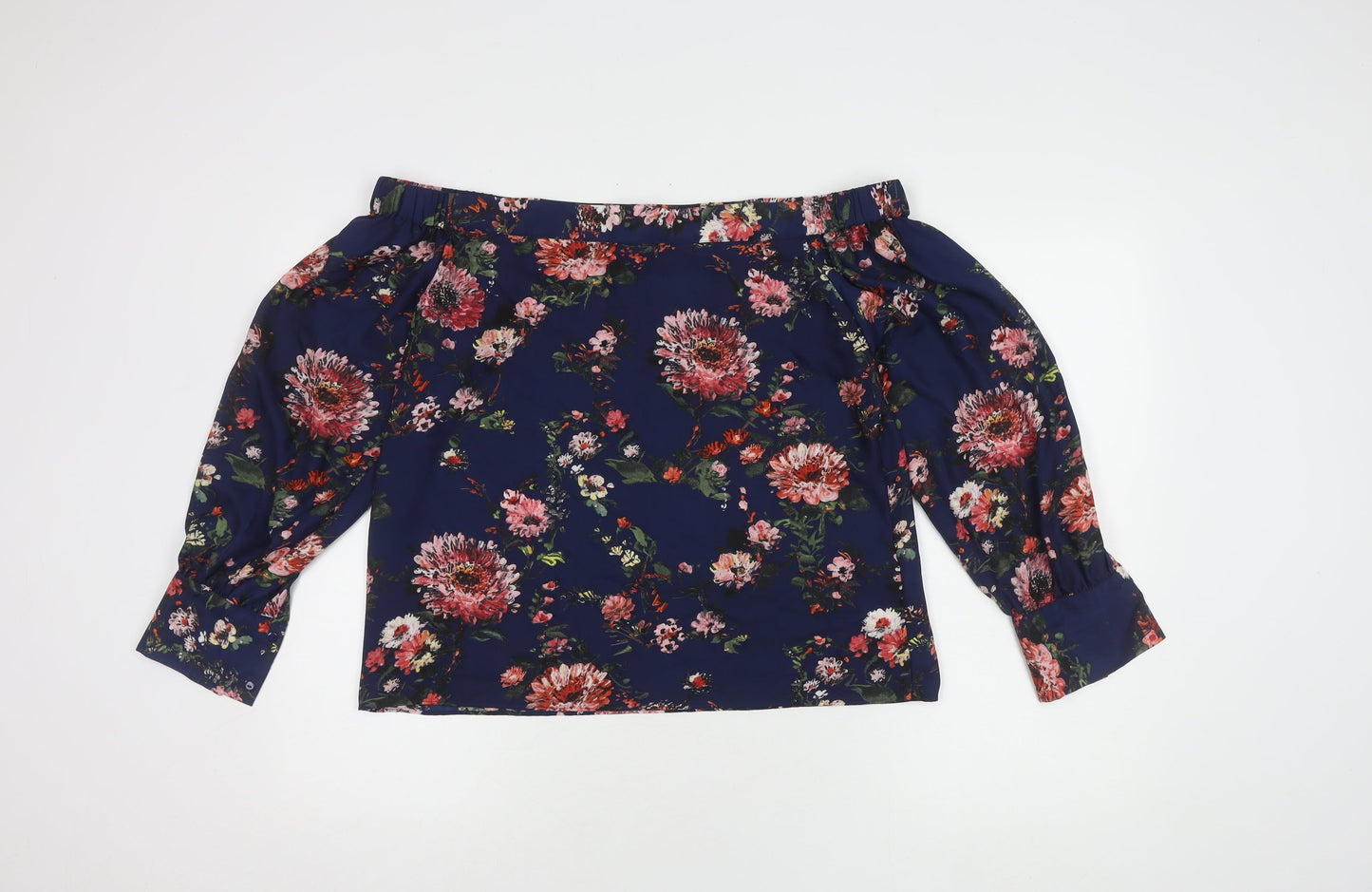 Warehouse Women's Floral Off the Shoulder Top Size 14
