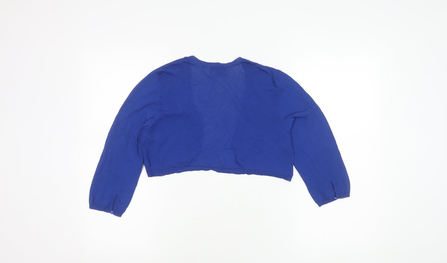 Monsoon Women's Blue Cardigan UK Size 14 Long Sleeve