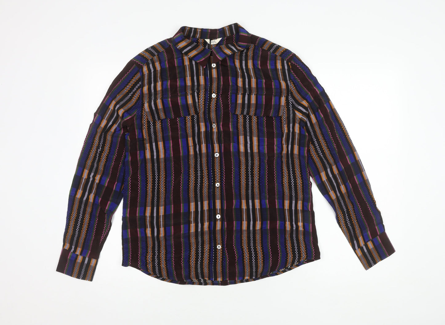 Hush Women's Multicoloured Geometric Shirt