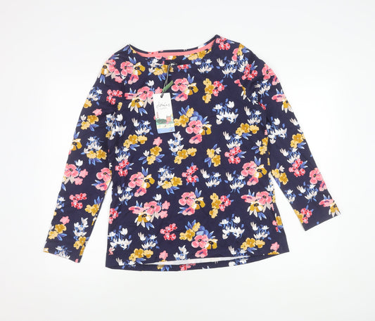 Joules Women's Floral Multicoloured Long Sleeve Top