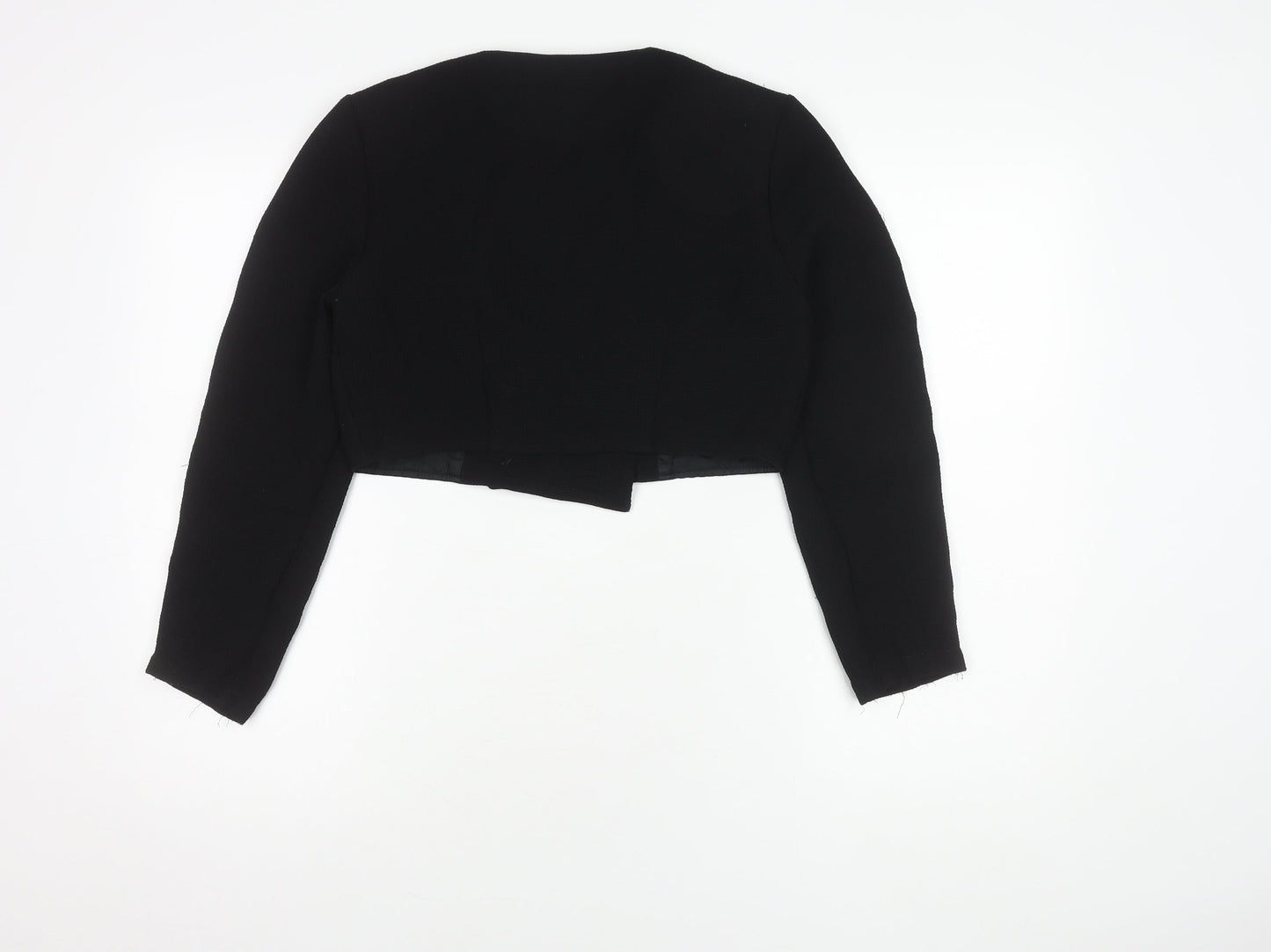 Linette Design Women's Black Cropped Blazer Size 8
