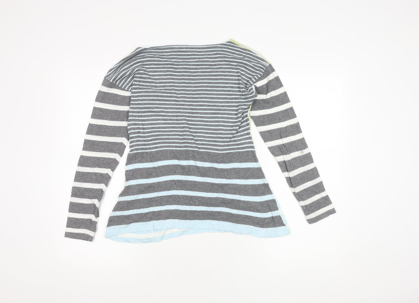 White Stuff Women's Multicoloured Striped Jumper Size 10
