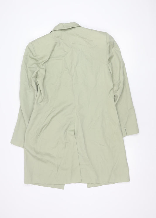 Jeff Banks Women's Green Blazer Wool Size 12