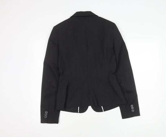 Mexx Women's Black Blazer Size 10 Classic Lined