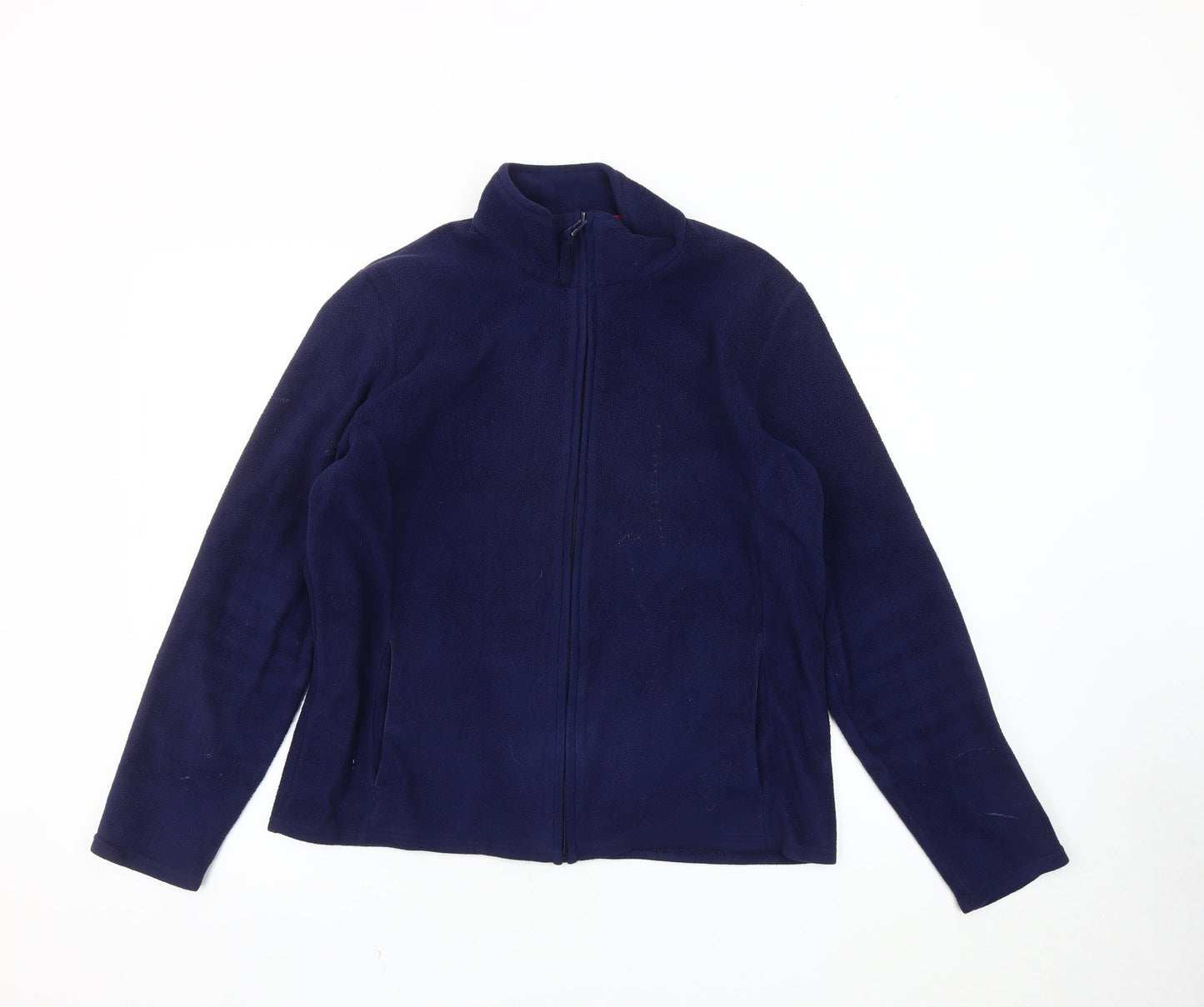 Marks and Spencer Women’s Blue Fleece Jacket Size 6