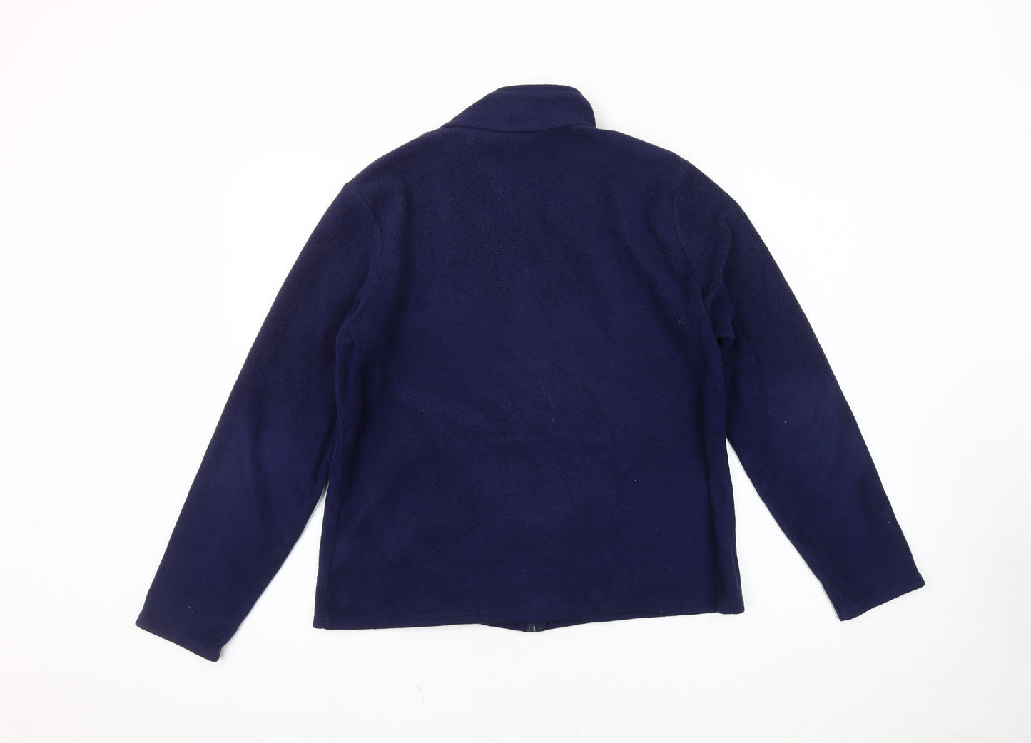 Marks and Spencer Women’s Blue Fleece Jacket Size 6