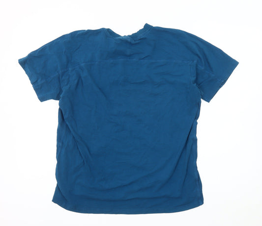 Gymshark Men's Blue M Crew Neck T-Shirt