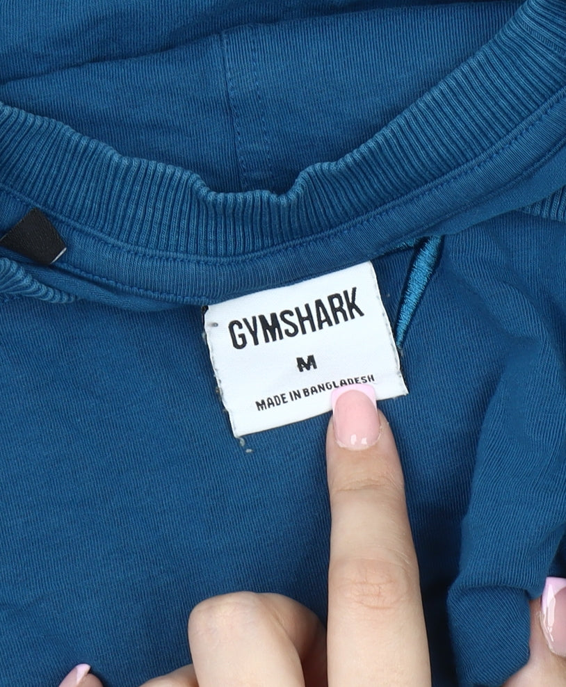 Gymshark Men's Blue M Crew Neck T-Shirt