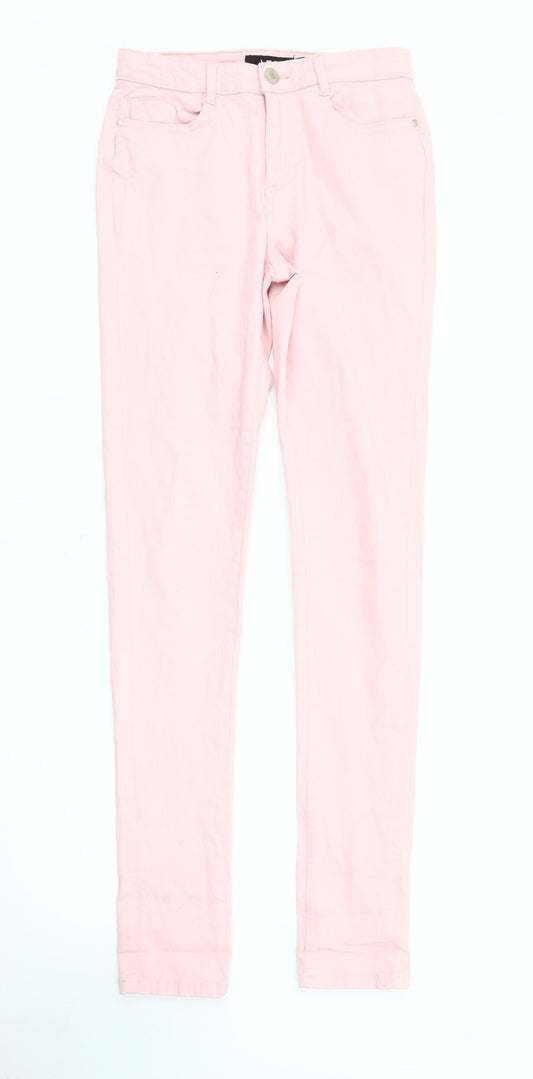 LTS Women's Pink Skinny Jeans, Size 10, Slim Fit