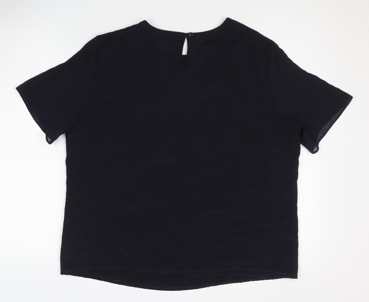 Marks and Spencer Black Women's Blouse Size 16