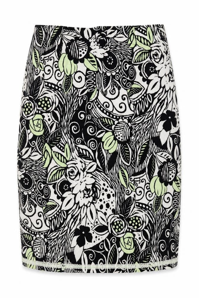 Wealth of Nations Floral Pencil Skirt for Women