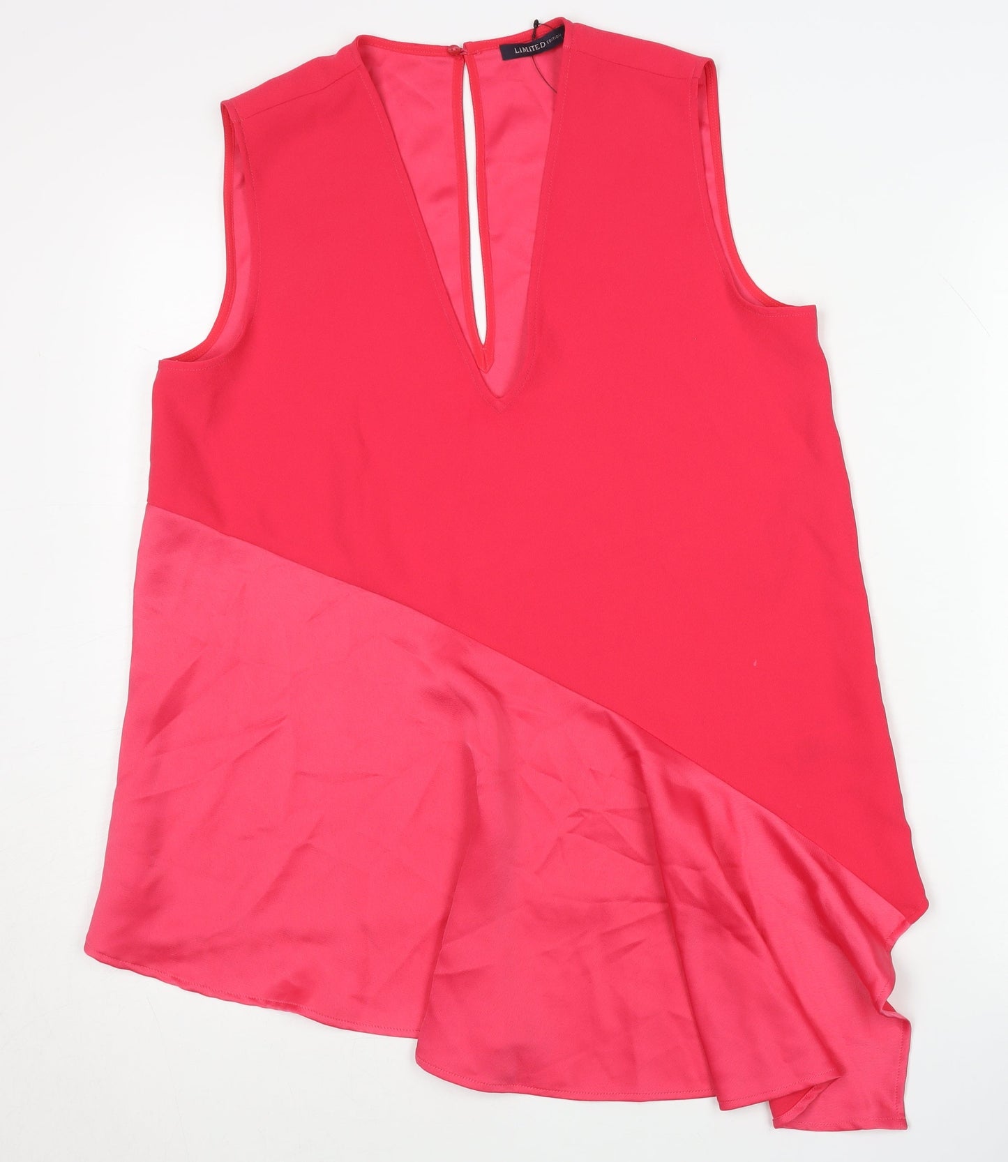 Marks and Spencer Women's Red Sleeveless Blouse Size 12