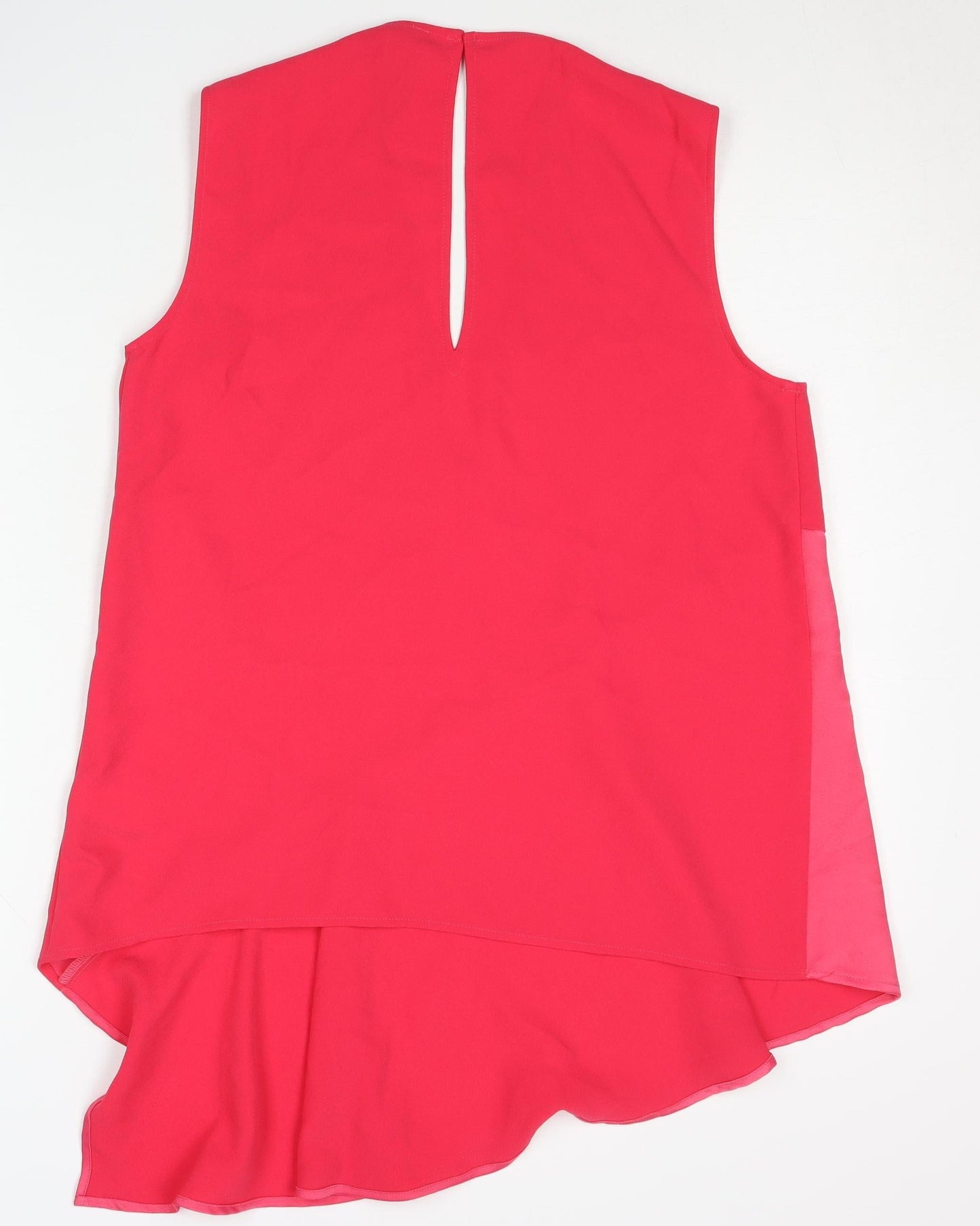 Marks and Spencer Women's Red Sleeveless Blouse Size 12