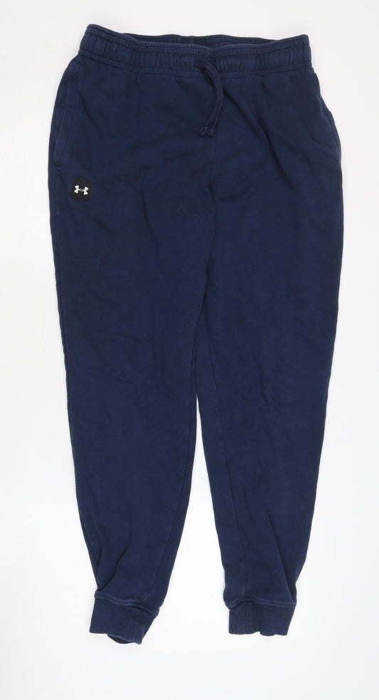 Under Armour Men's Blue Jogger Trousers L Fleece