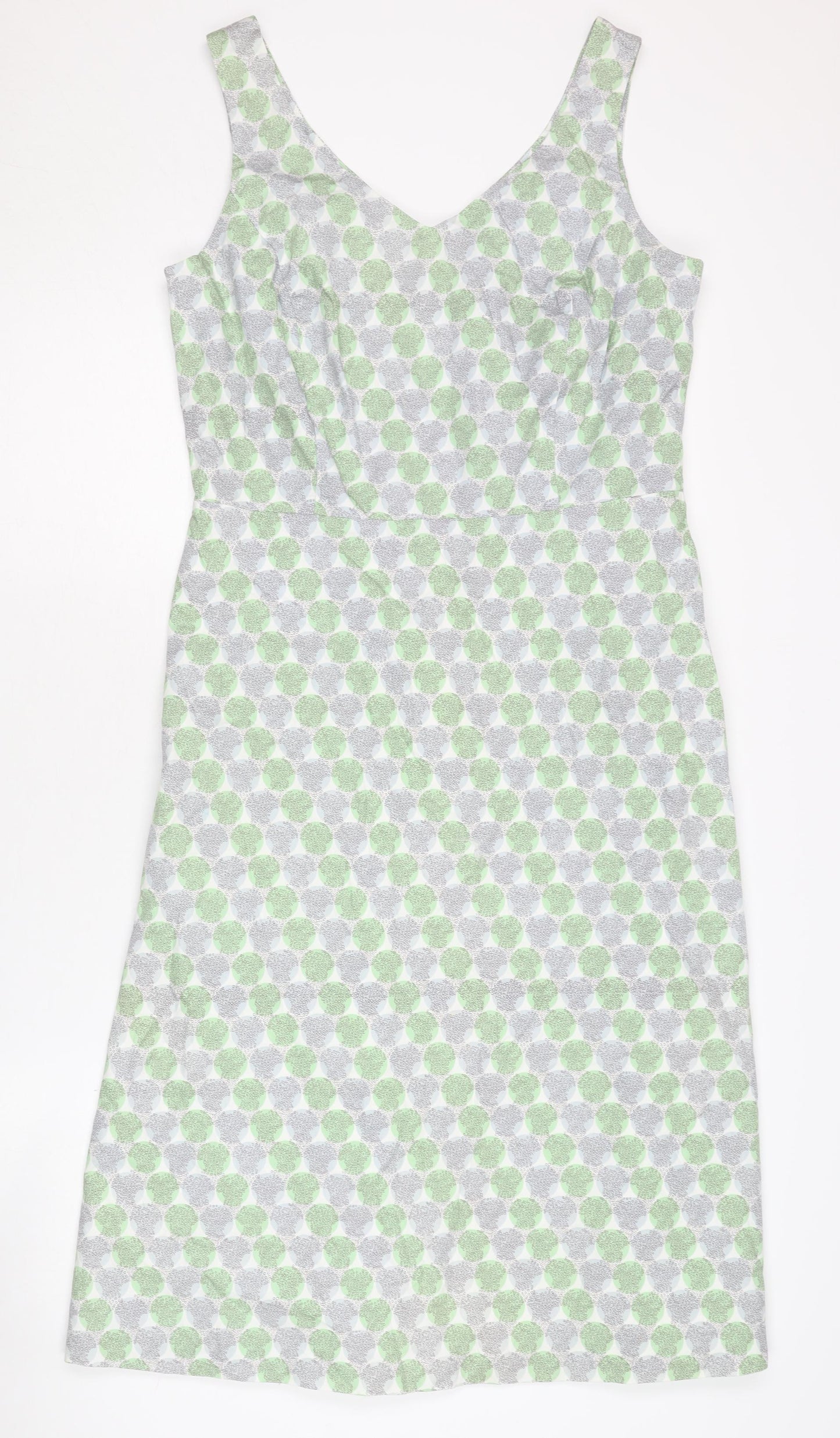 Boden Women's A-Line Dress Geometric Size 14