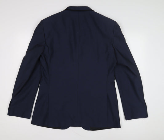 Burton Menswear London Men's Blue 40R Slim Fit Jacket