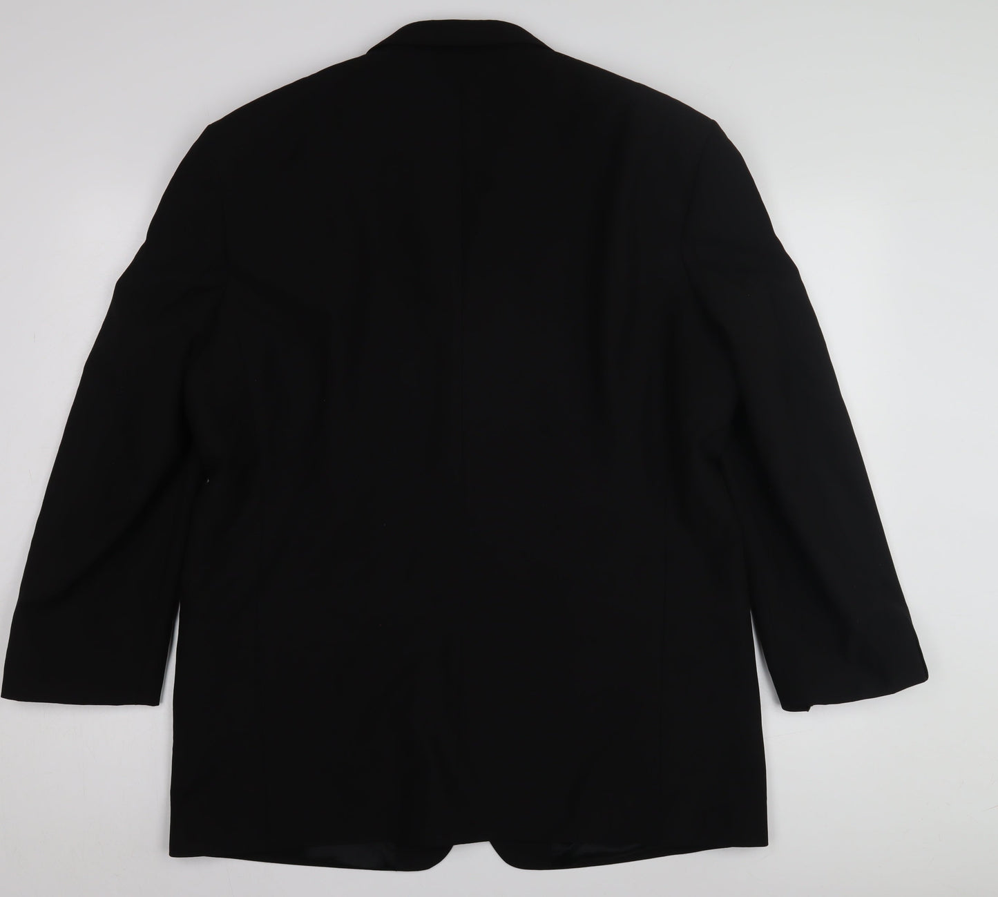 Copperstone Men's Black Blazer, Size 44, Regular Fit