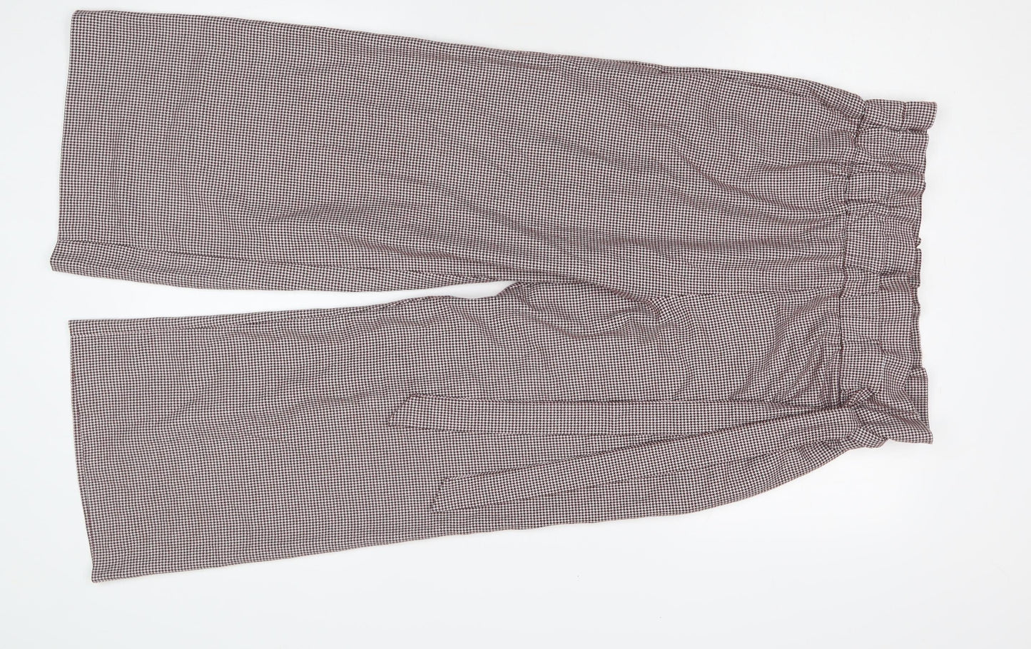 Zara Women's Multicoloured Cropped Trousers Size M