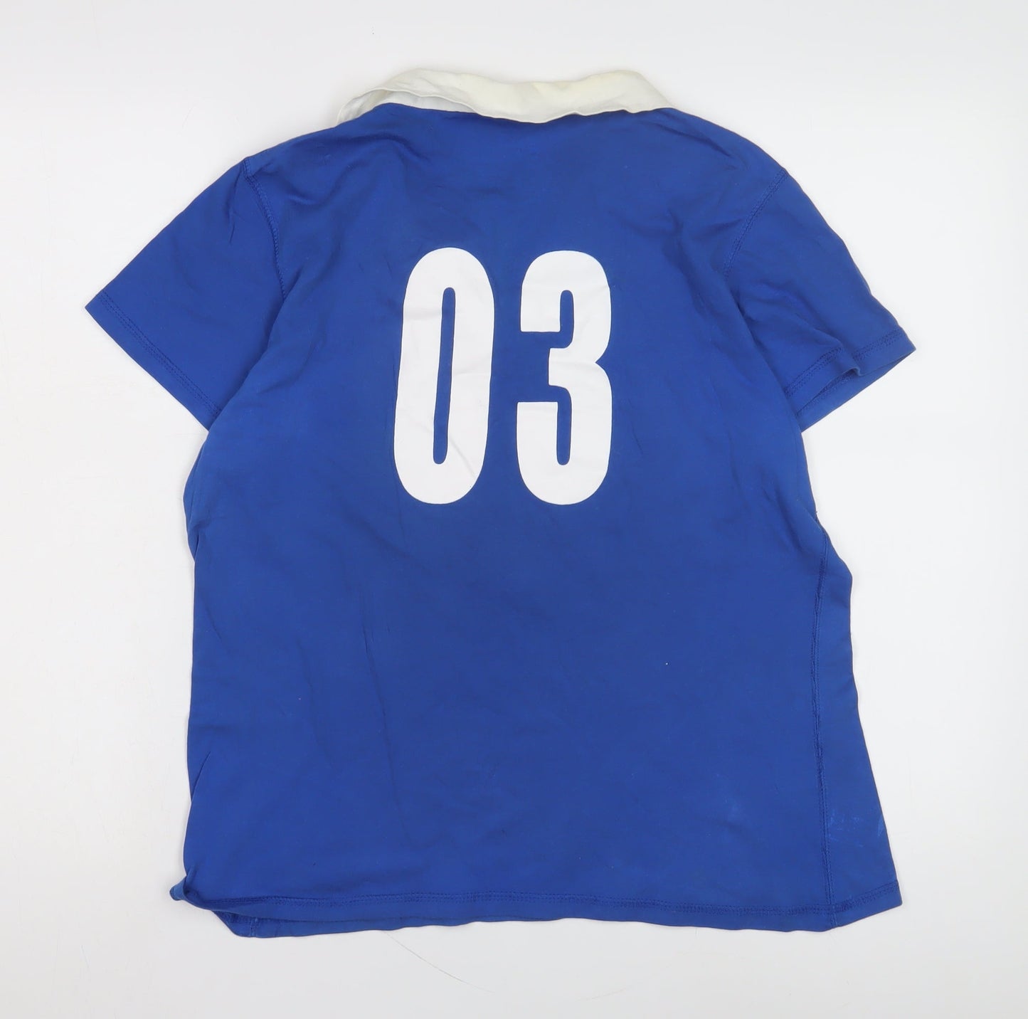 Spirit Union Blue Polo Jersey, Size 16, Italian Theme