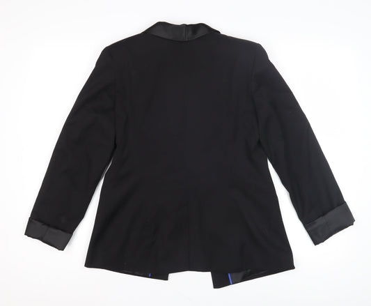 New Look Women's Black Blazer Size 10 Business Formal