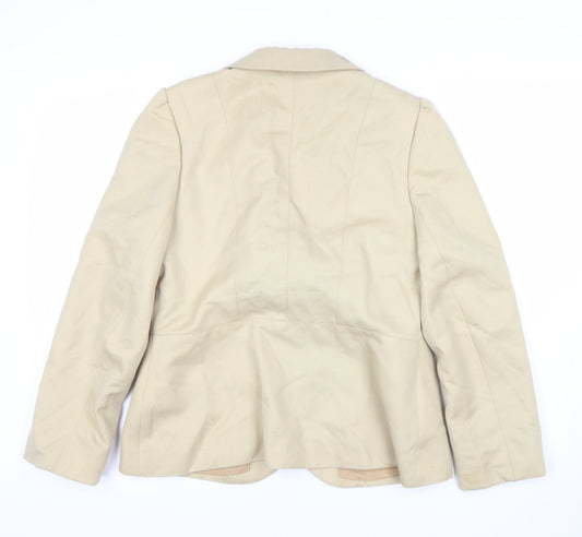 Élegance d'Europe Women's Beige Blazer Size 16