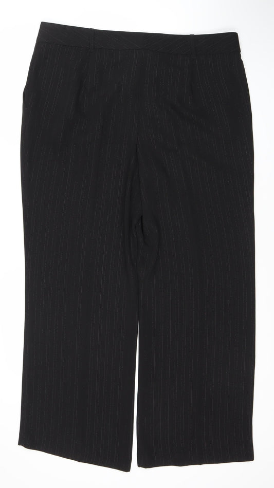 Marks and Spencer Women's Black Trousers Size 20