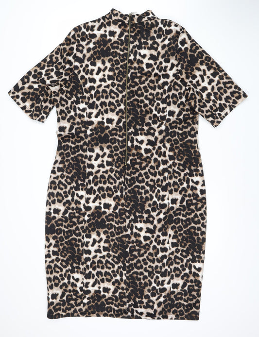 Daniel Hechter Women Multicoloured Animal Print Dress