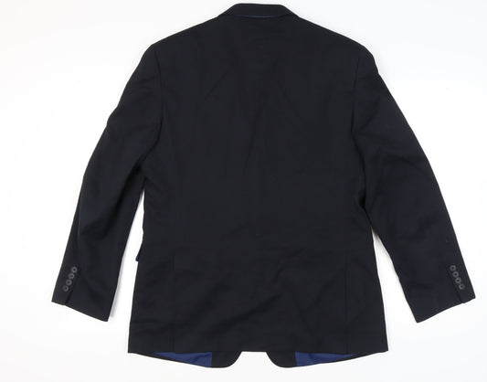 Marks and Spencer Men's Blue Blazer, Medium, Classic Style
