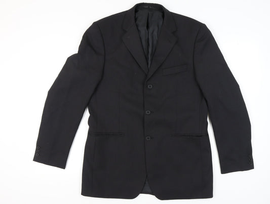 Burton Men's Black Blazer, Size 40L