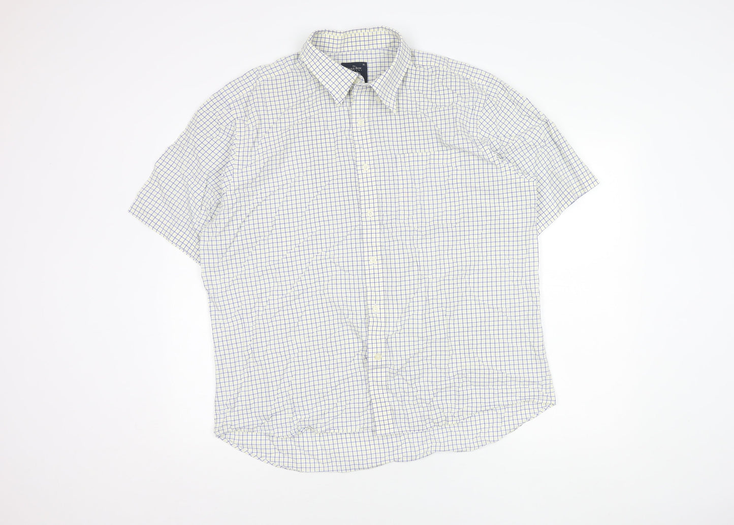 Savile Row Men's XL Multicoloured Check Shirt