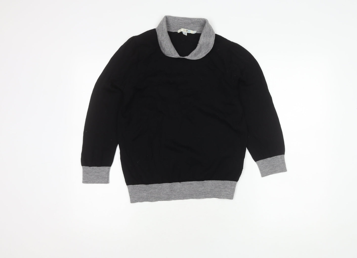 Boden Women's Black Wool Jumper Size 14