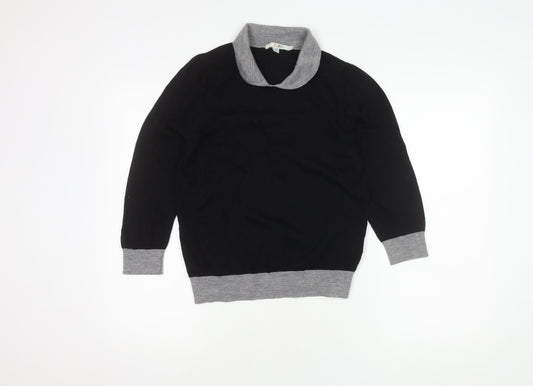 Boden Women's Black Wool Jumper Size 14