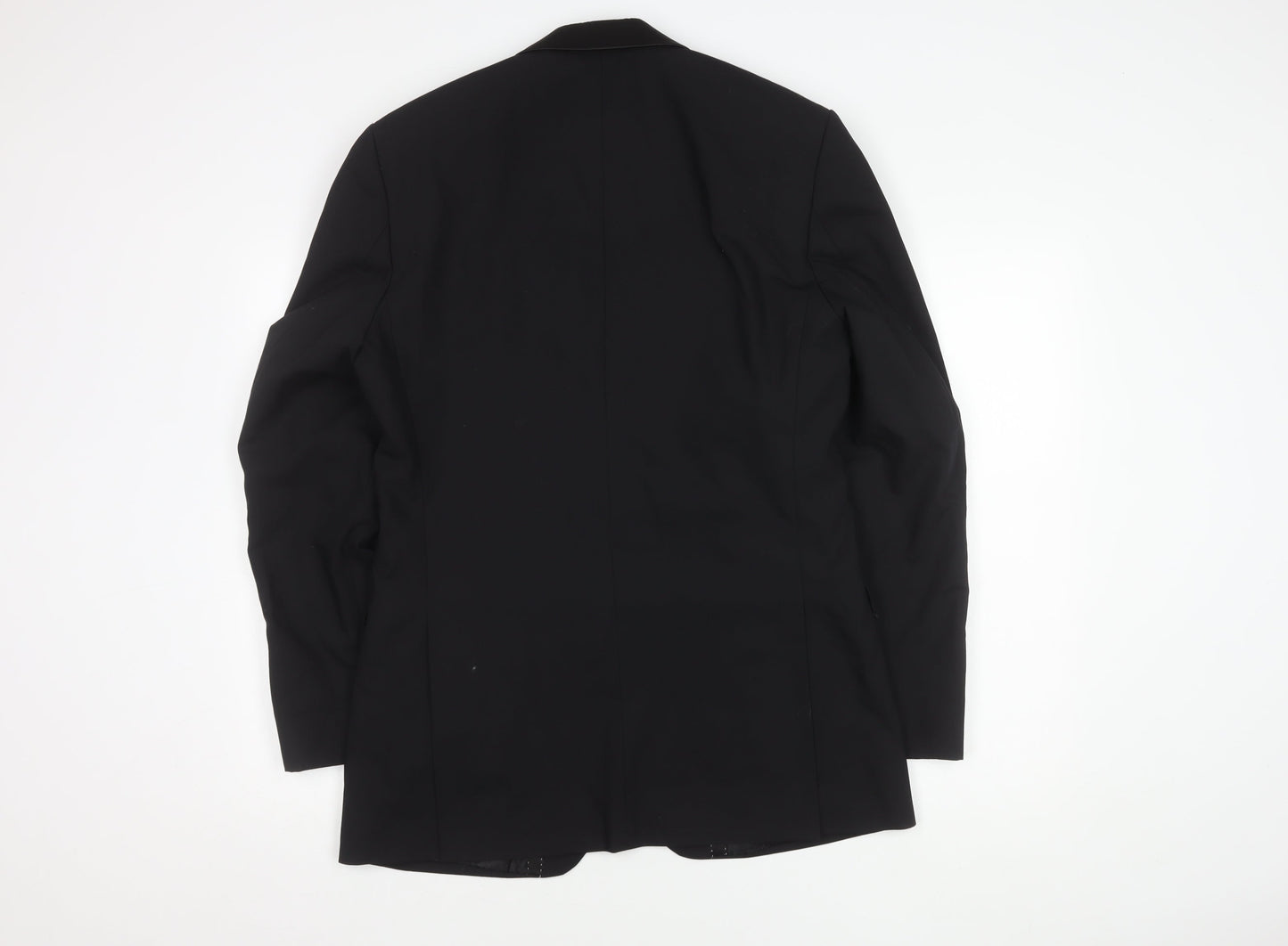 Jeff Banks Black Men's Blazer Tuxedo Size 38L Formal
