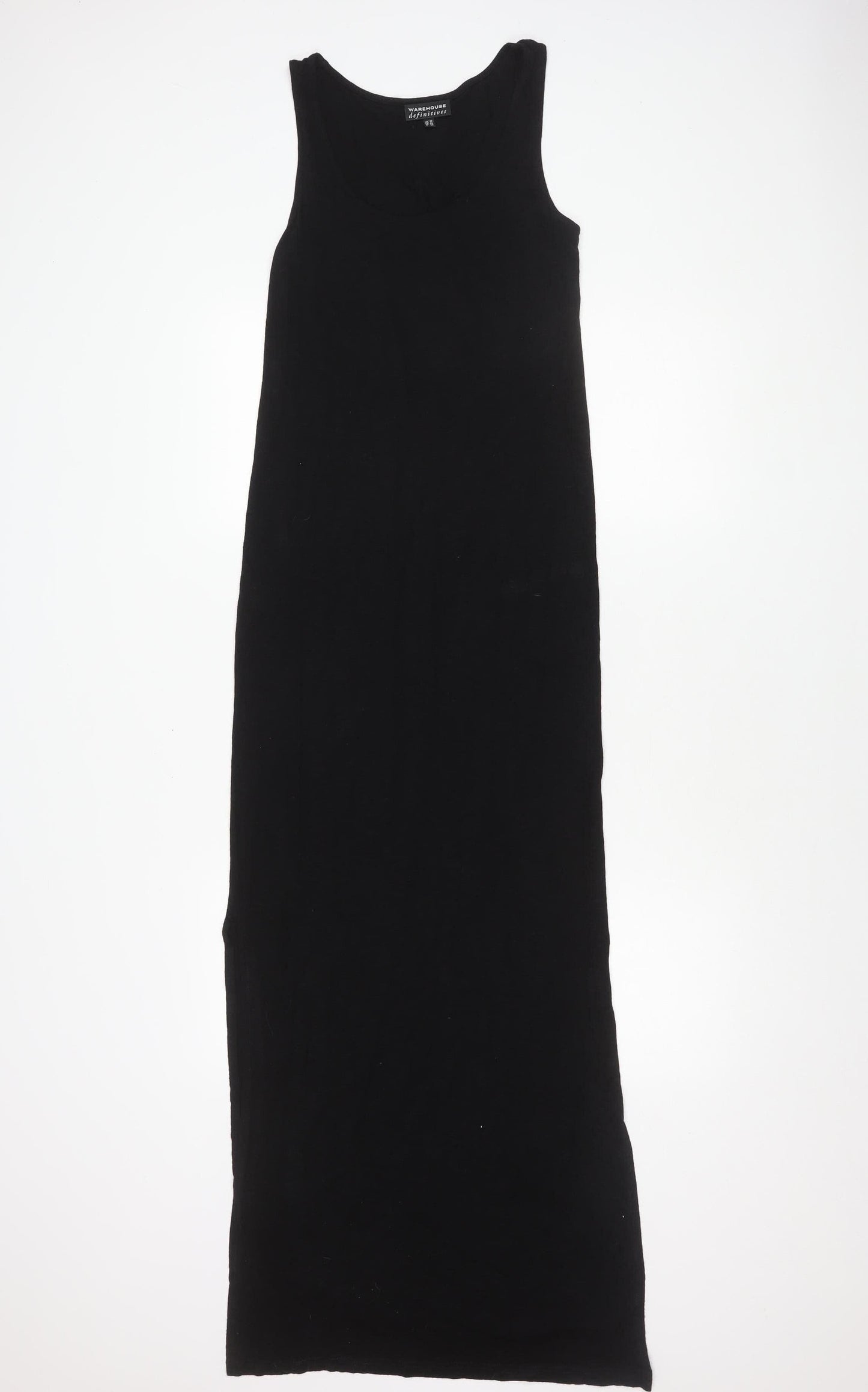 Warehouse Women's Black Long Tank Dress Size 12