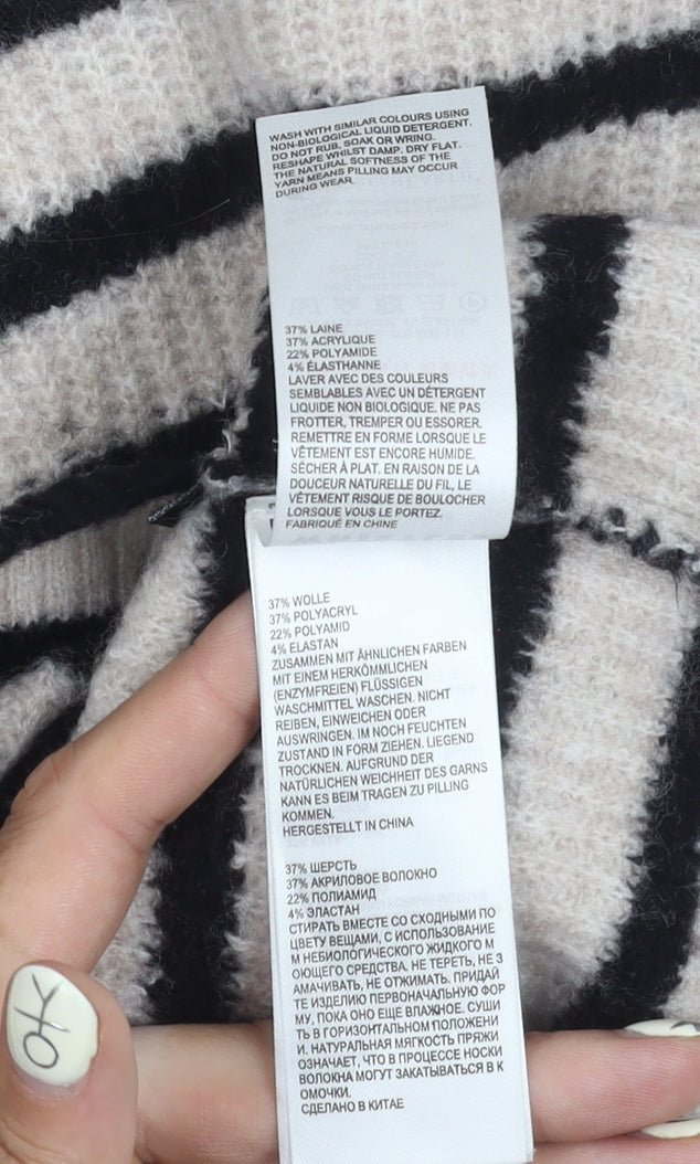 Whistles Women's XS Striped Pullover Jumper Multicoloured