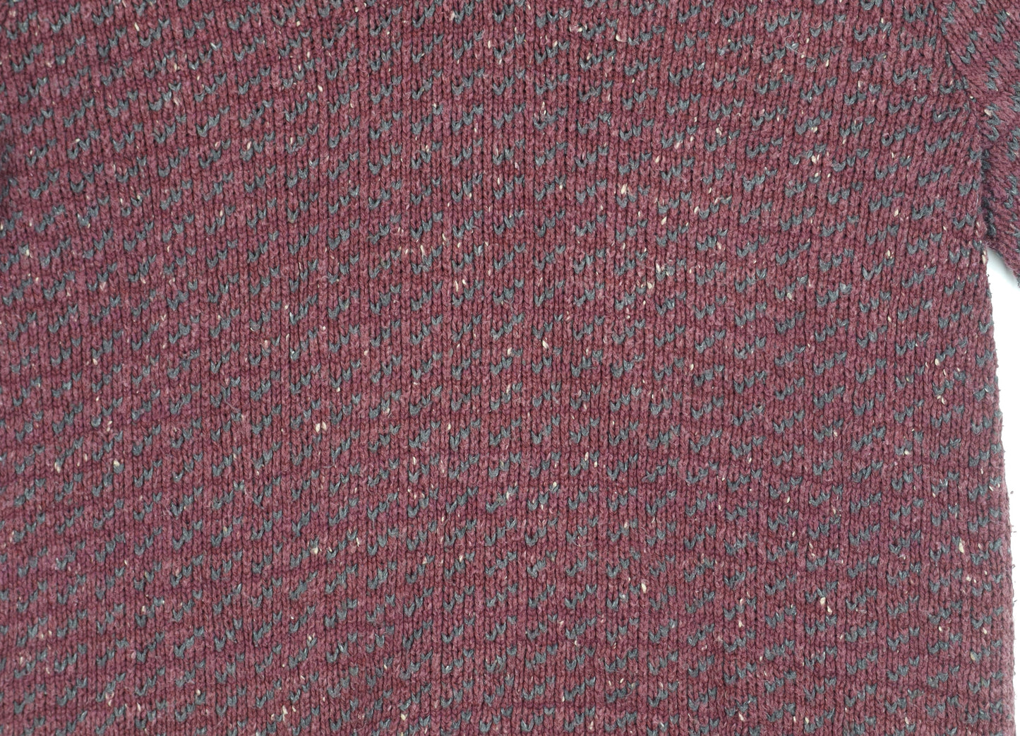 Fat Face Men's Red Wool Pullover Jumper Size S